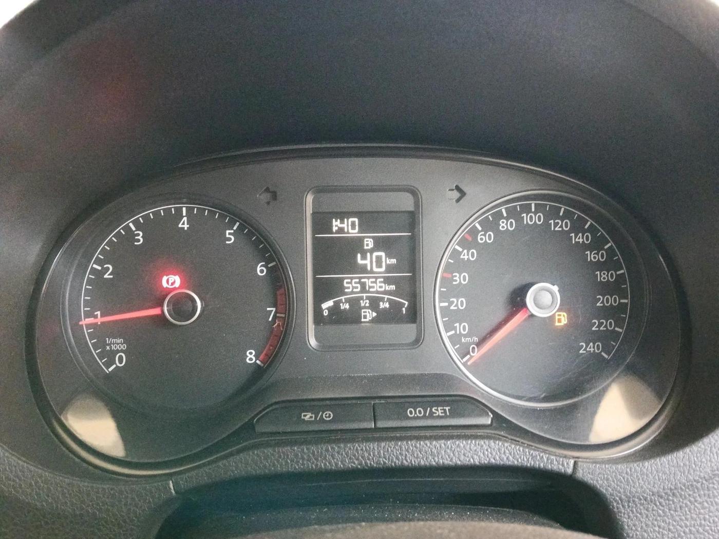 2015 Volkswagen Polo HIGHLINE1.2L, Petrol, Manual, 55,756 km, interior
