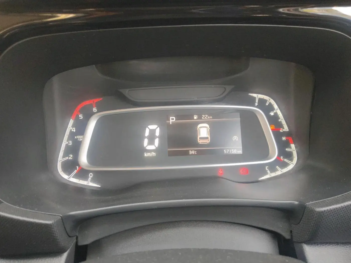 2024 KIA SONET HTX 1.5 AT, Diesel, Automatic, 57,158 km, interior