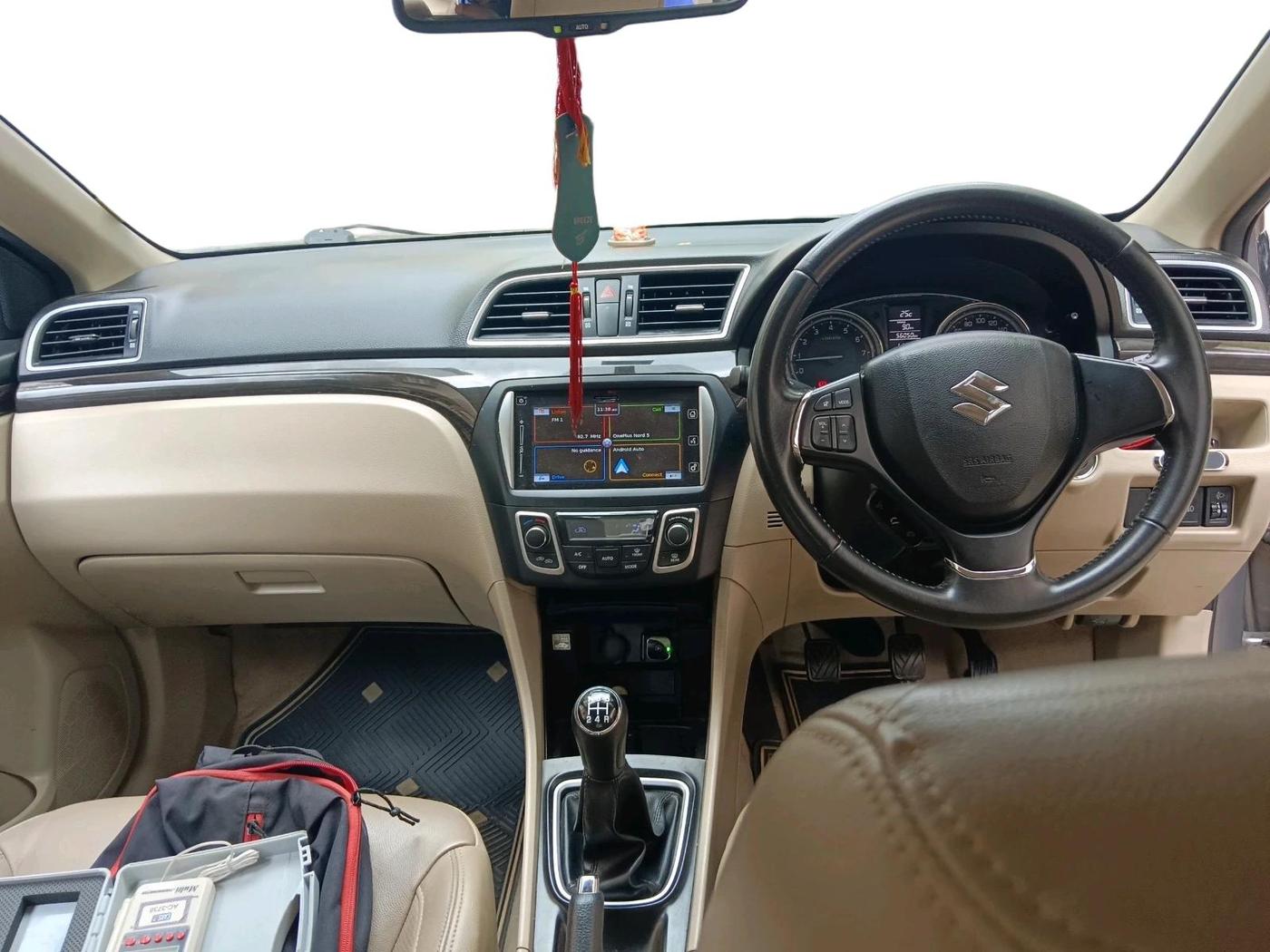 2015 Maruti Ciaz ZXI+, Petrol, Manual, 56,050 km, interior