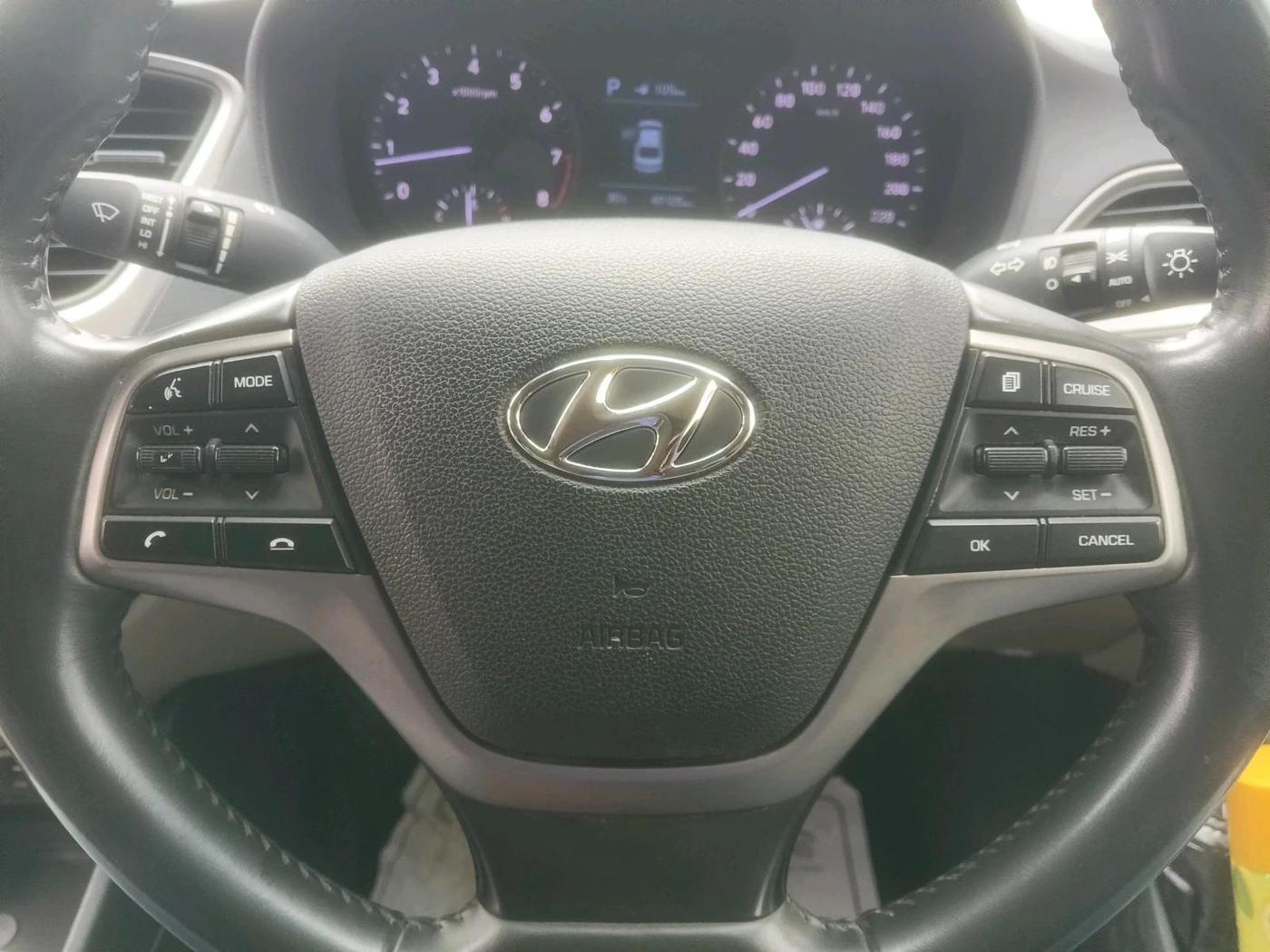 2017 Hyundai Verna 1.6 VTVT SX (O) AT, Petrol, Automatic, 49,105 km, interior