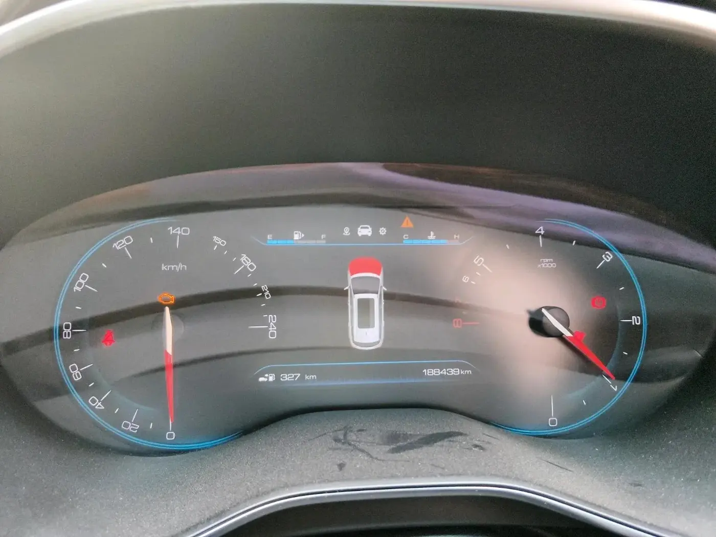 2019 MG HECTOR SHARP 2.0 DIESEL, Diesel, Manual, 1,88,439 km, interior