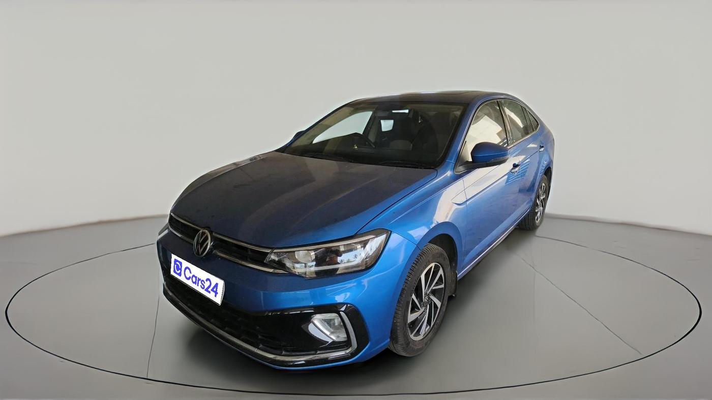 2022 Volkswagen VIRTUS TOPLINE TSI 1.0 MT, Petrol, Manual, 46,818 km, exterior
