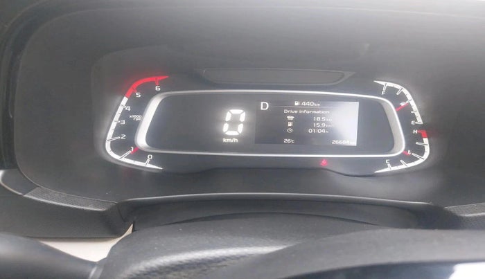 2022 KIA SONET HTX 1.5 AT, Diesel, Automatic, 26,684 km, interior