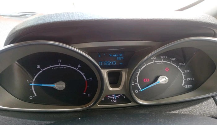 2017 Ford Ecosport TITANIUM+ 1.5L DIESEL, Diesel, Manual, 73,543 km, interior