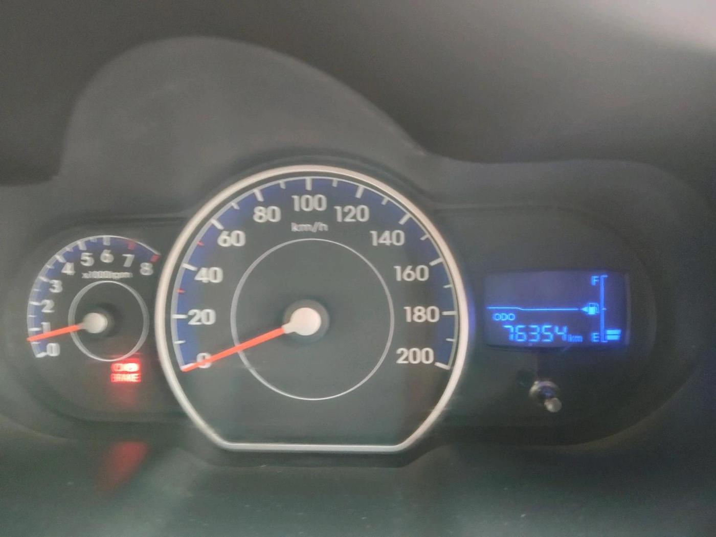 2011 Hyundai i10 MAGNA 1.2, Petrol, Manual, 76,354 km, interior