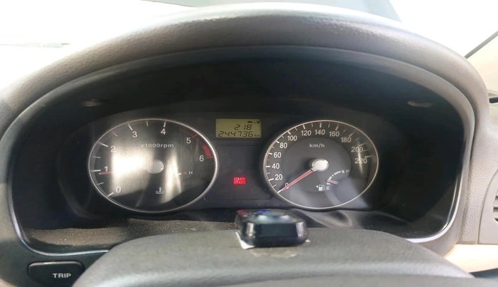 2009 Hyundai Verna VGT CRDI SX ABS, Diesel, Manual, 2,44,736 km, interior