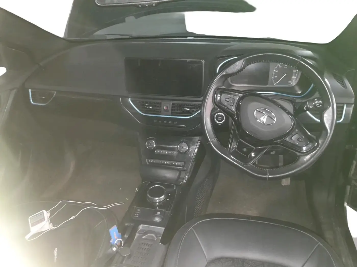 2023 Tata NEXON EV XZ PLUS LUX DARK EDITION, Electric, Automatic, 60,338 km, interior