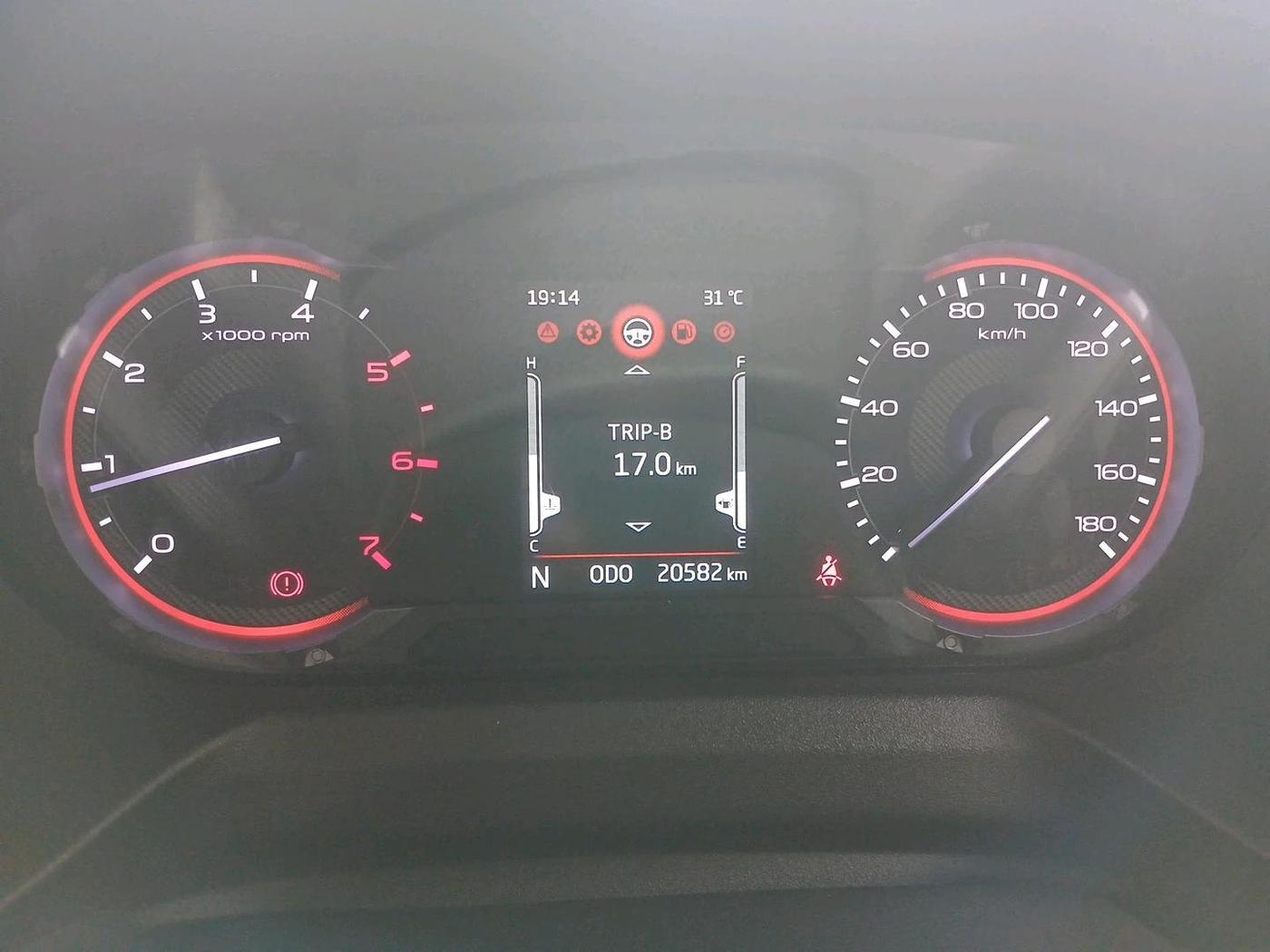 2025 Mahindra Thar LX HARD TOP 4WD MT, Diesel, Manual, 20,582 km, interior