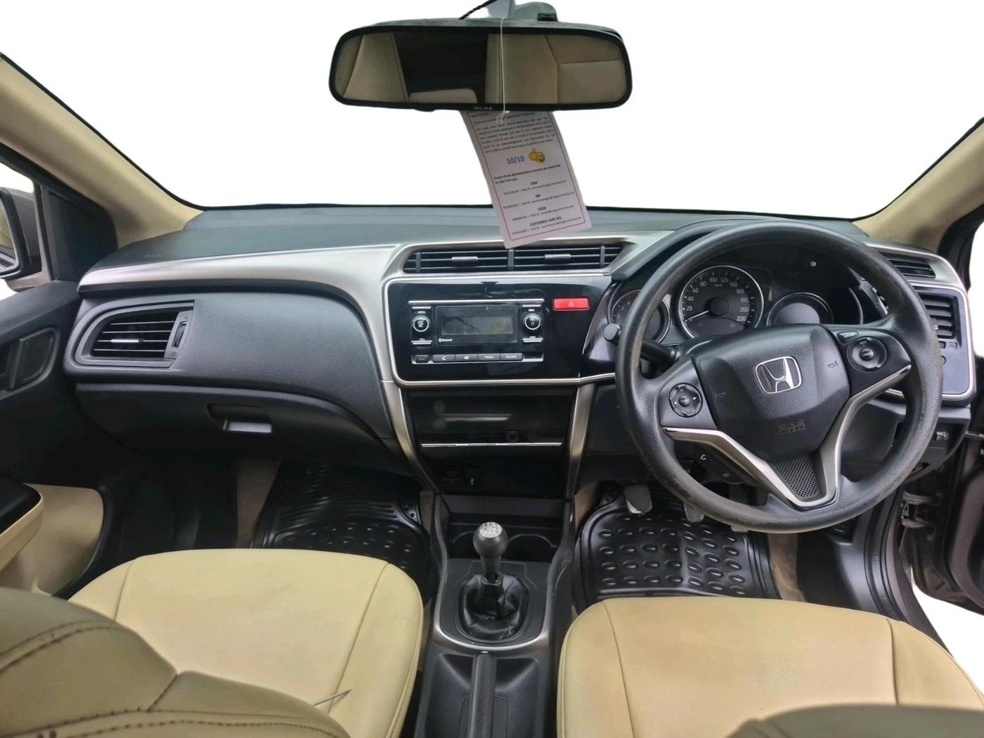 2014 Honda City 1.5L I-DTEC SV, Diesel, Manual, 1,23,959 km, interior