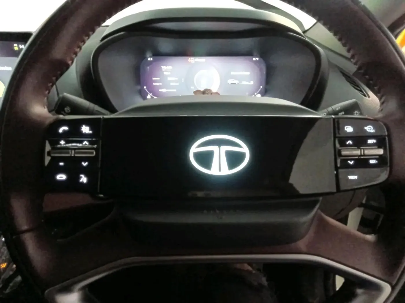 2025 Tata Curvv Accomplished S 1.2 Petrol 6MT, Petrol, Manual, 5,026 km, interior
