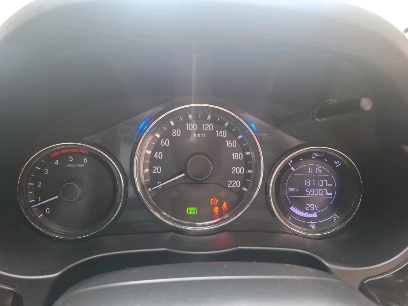 2019 Honda City 1.5L I-DTEC VX, Diesel, Manual, 1,37,137 km, interior