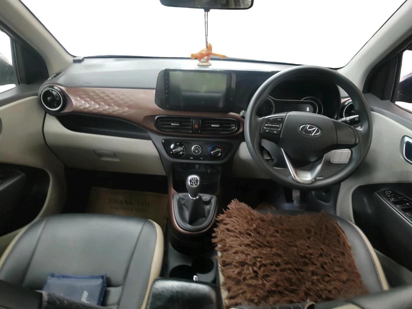 2021 Hyundai AURA SX 1.2, Petrol, Manual, 51,152 km, interior
