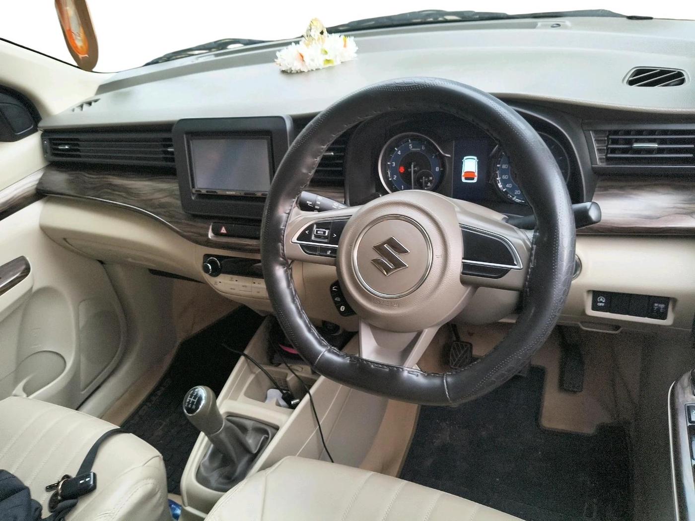 2021 Maruti Ertiga ZXI SHVS, Petrol, Manual, 20,546 km, interior