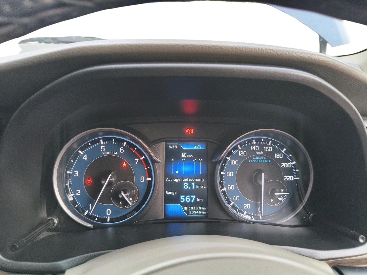 2021 Maruti Ertiga ZXI SHVS, Petrol, Manual, 20,546 km, interior