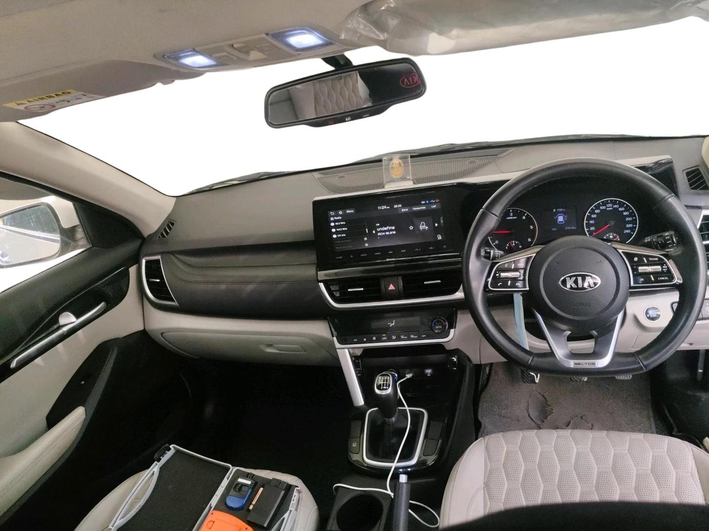 2020 KIA SELTOS HTX 1.5 DIESEL, Diesel, Manual, 57,414 km, interior