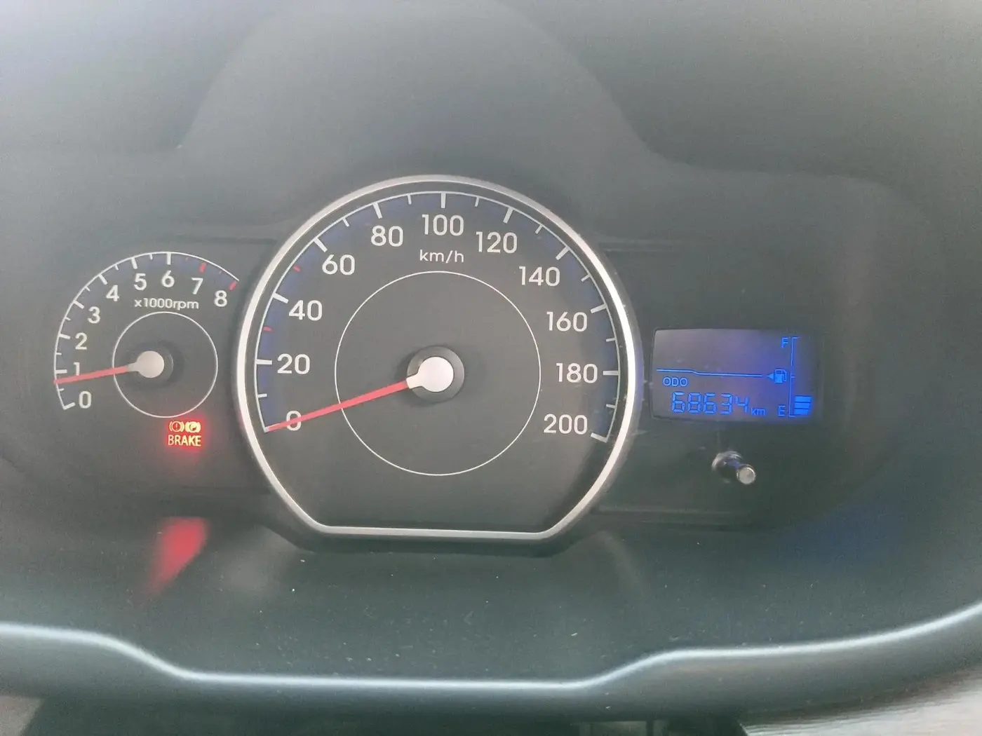 2011 Hyundai i10 MAGNA 1.2, Petrol, Manual, 68,634 km, interior