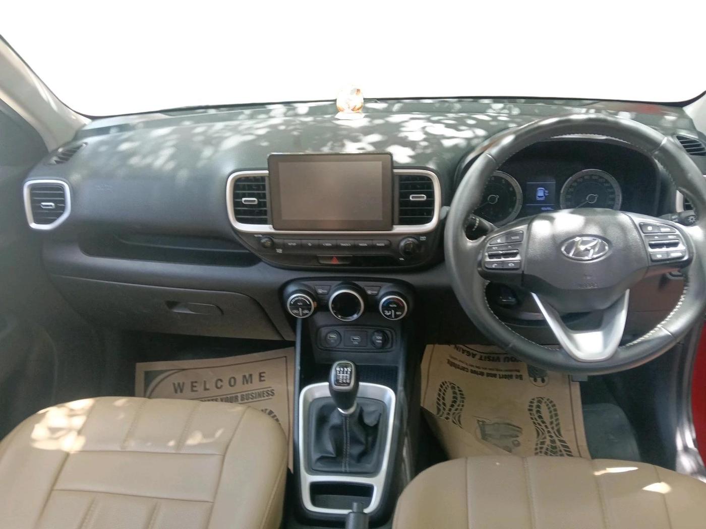 2021 Hyundai VENUE SX 1.0 TURBO IMT, Petrol, Manual, 40,698 km, interior