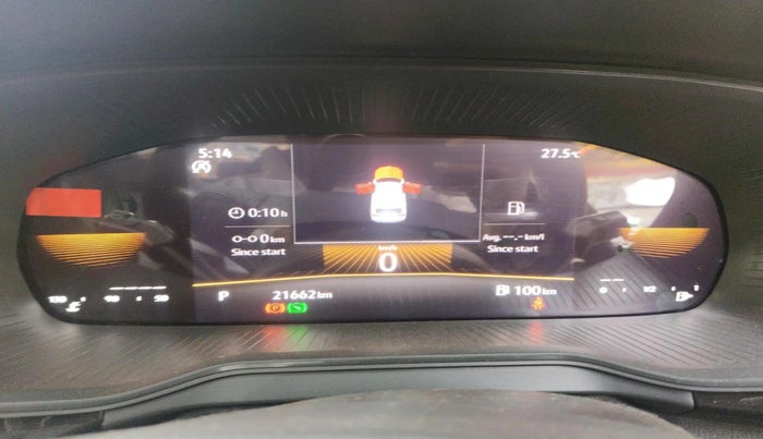 2022 Skoda KUSHAQ STYLE 1.0L TSI AT (6 AIRBAGS), Petrol, Automatic, 21,662 km, interior