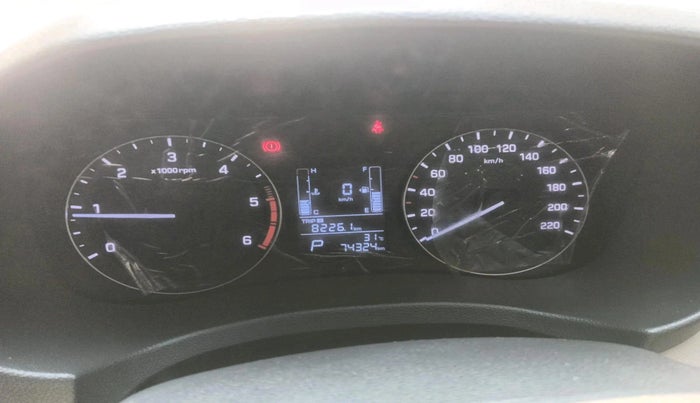 2015 Hyundai Creta SX PLUS AT 1.6 DIESEL, Diesel, Automatic, 74,324 km, interior