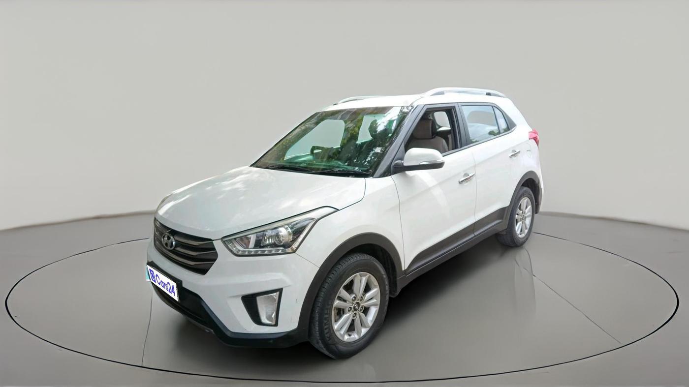 2016 Hyundai Creta SX PLUS 1.6 PETROL, Petrol, Manual, 1,07,110 km, exterior