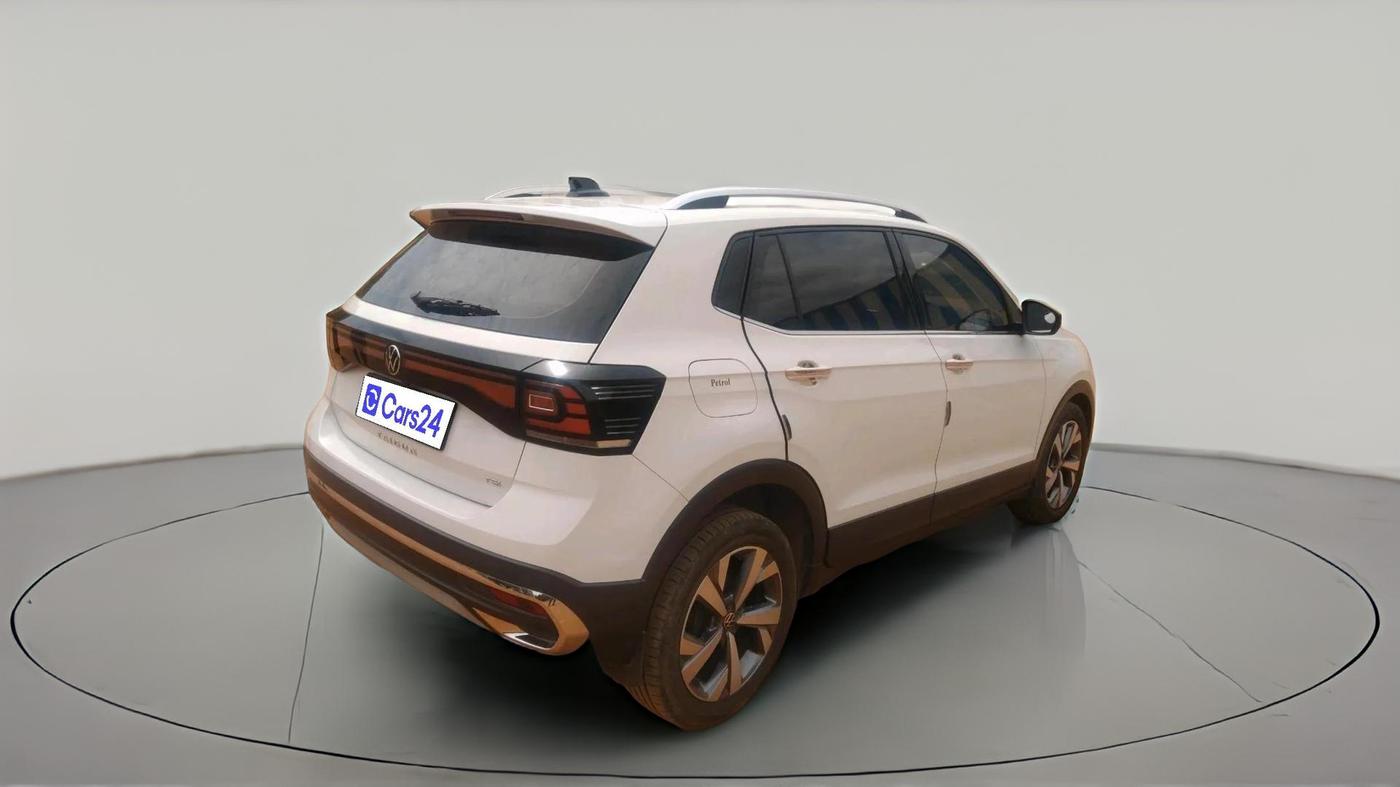 2022 Volkswagen TAIGUN TOPLINE 1.0 TSI MT, Petrol, Manual, 21,074 km, exterior