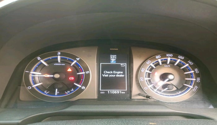 2017 Toyota Innova Crysta 2.8 ZX AT 7 STR, Diesel, Automatic, 1,10,691 km, interior