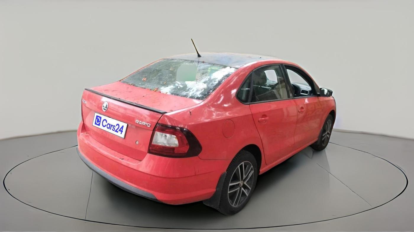 2019 Skoda Rapid STYLE 1.6 MPI, Petrol, Manual, 35,167 km, exterior