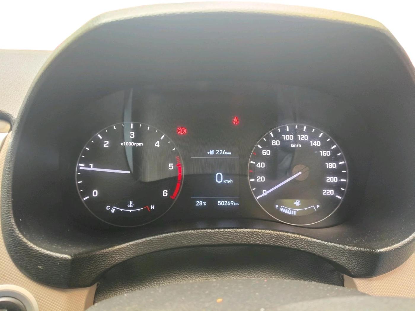 2019 Hyundai Creta SX (O) EXECUTIVE 1.6 DIESEL, Diesel, Manual, 50,269 km, interior