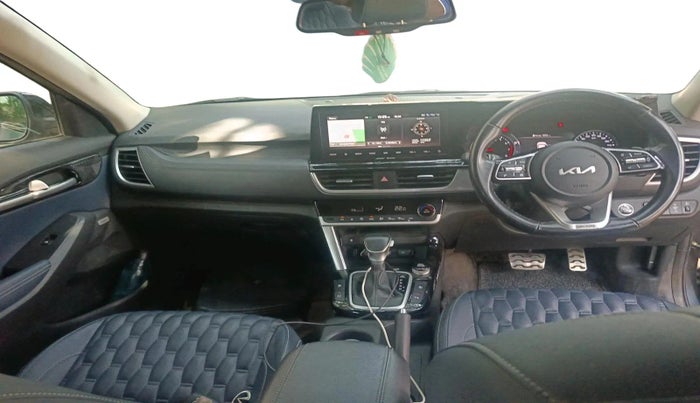 2022 KIA SELTOS X LINE 1.4 DCT, Petrol, Automatic, 23,879 km, interior