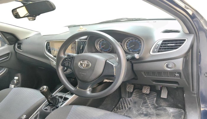 2020 Toyota Glanza G, Petrol, Manual, 78,797 km, interior