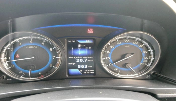 2020 Toyota Glanza G, Petrol, Manual, 78,797 km, interior