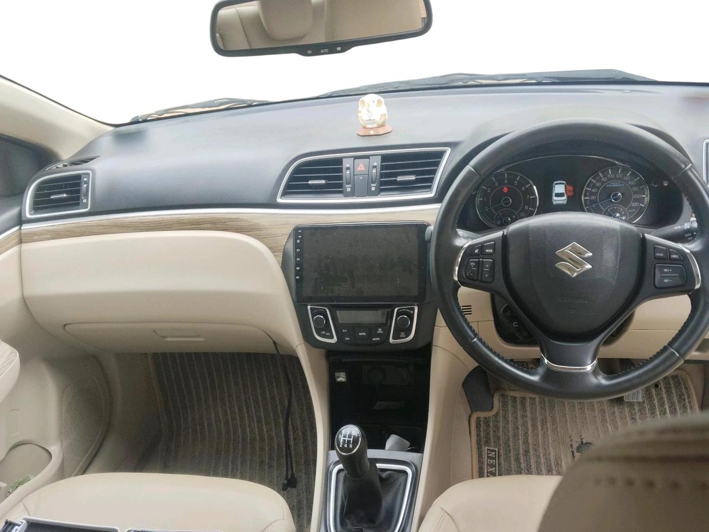 2021 Maruti Ciaz ALPHA 1.5 SHVS PETROL, Petrol, Manual, 21,802 km, interior