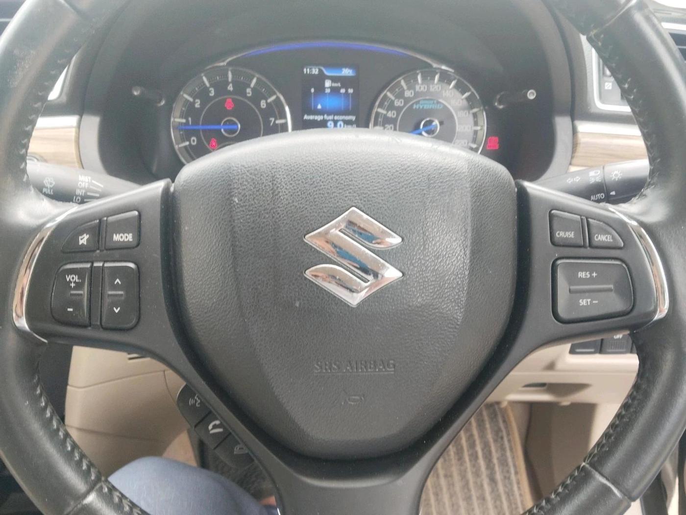 2021 Maruti Ciaz ALPHA 1.5 SHVS PETROL, Petrol, Manual, 21,802 km, interior