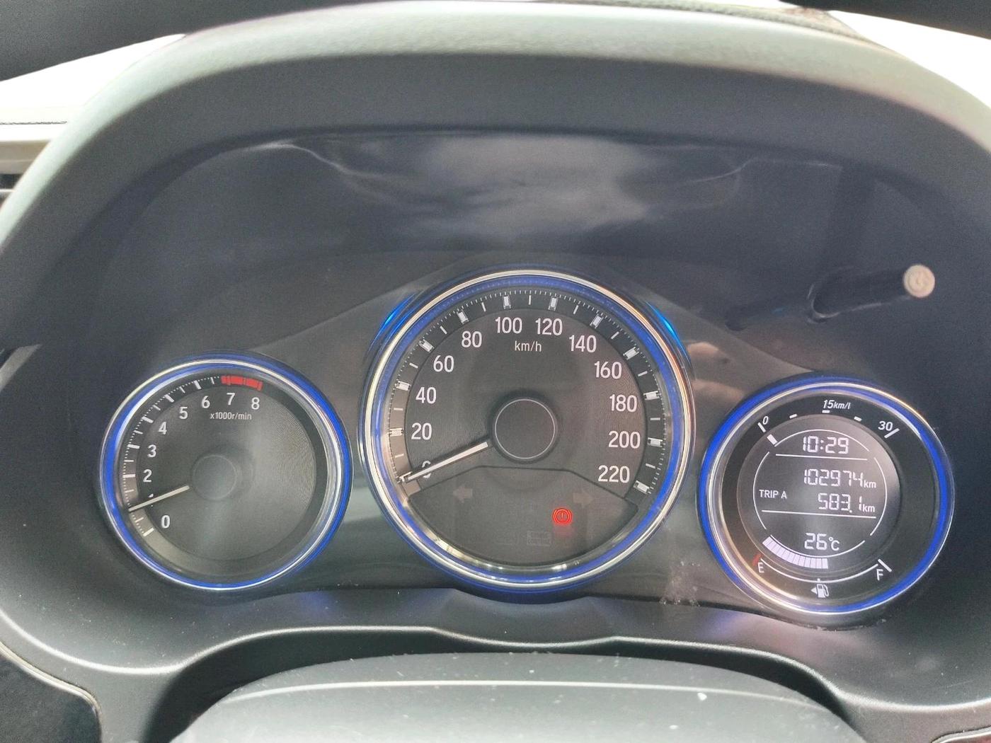 2015 Honda City 1.5L I-VTEC SV, Petrol, Manual, 1,02,974 km, interior