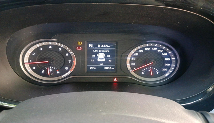2023 Hyundai GRAND I10 NIOS SPORTZ AMT 1.2 KAPPA VTVT, Petrol, Automatic, 3,851 km, interior