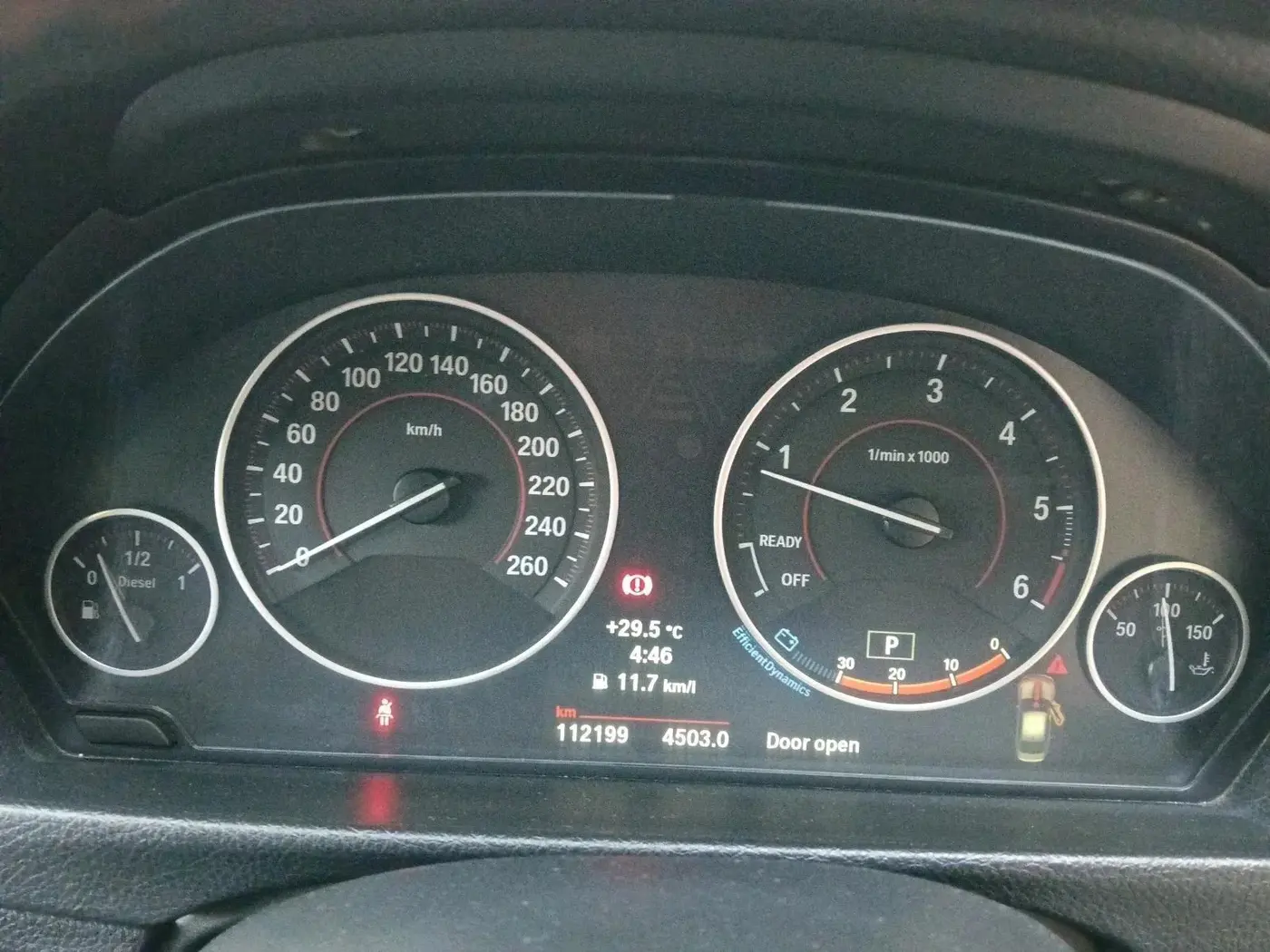 2012 BMW 3 Series 320D SPORTLINE, Diesel, Automatic, 1,12,199 km, interior