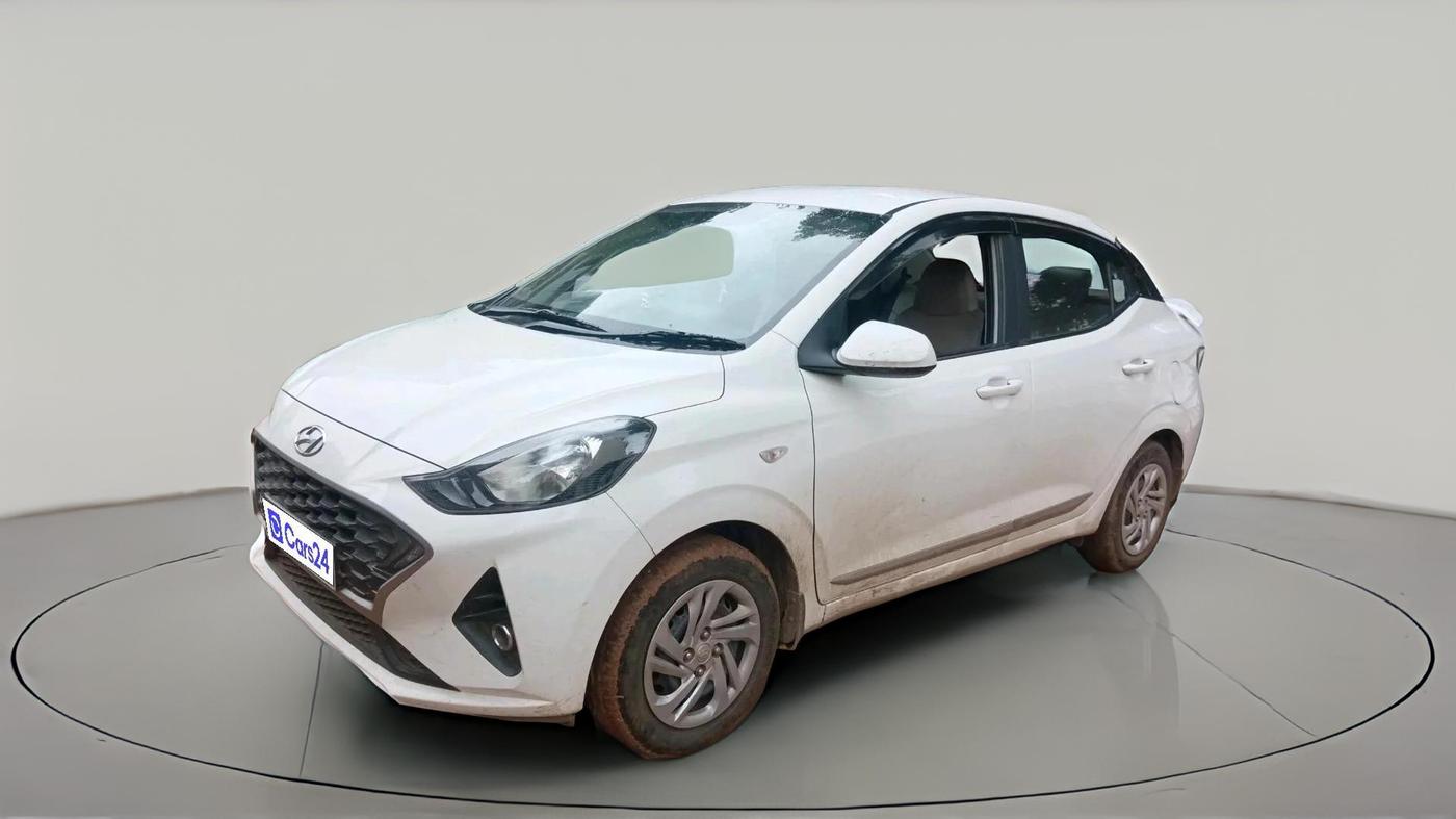 2022 Hyundai AURA S 1.2 CNG, CNG, Manual, 84,970 km, exterior