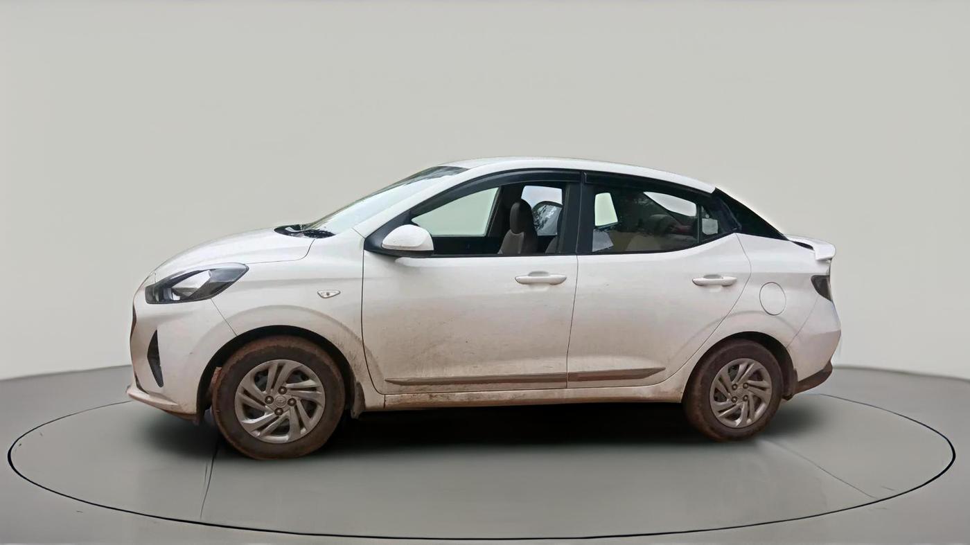 2022 Hyundai AURA S 1.2 CNG, CNG, Manual, 84,970 km, exterior