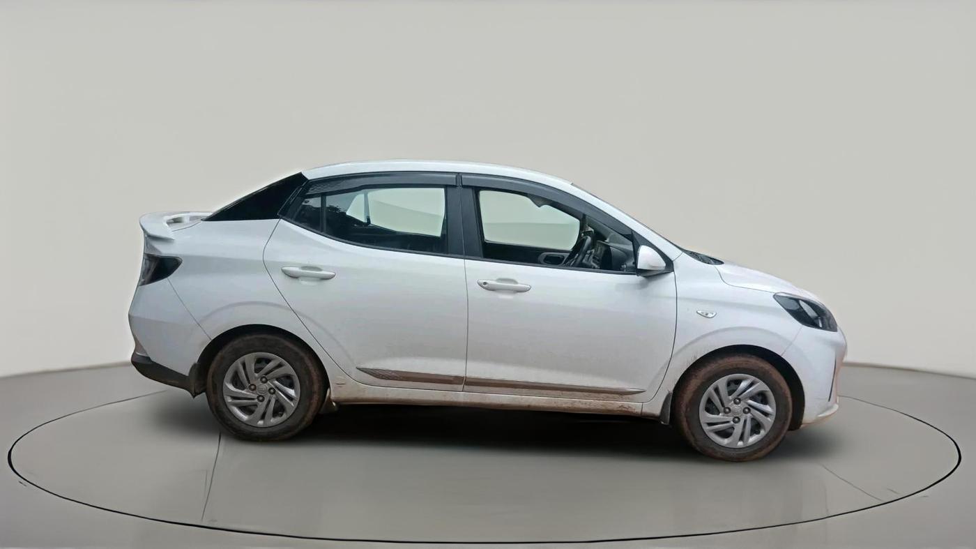 2022 Hyundai AURA S 1.2 CNG, CNG, Manual, 84,970 km, exterior