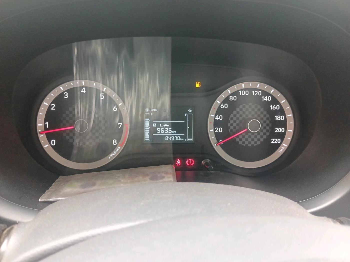 2022 Hyundai AURA S 1.2 CNG, CNG, Manual, 84,970 km, interior