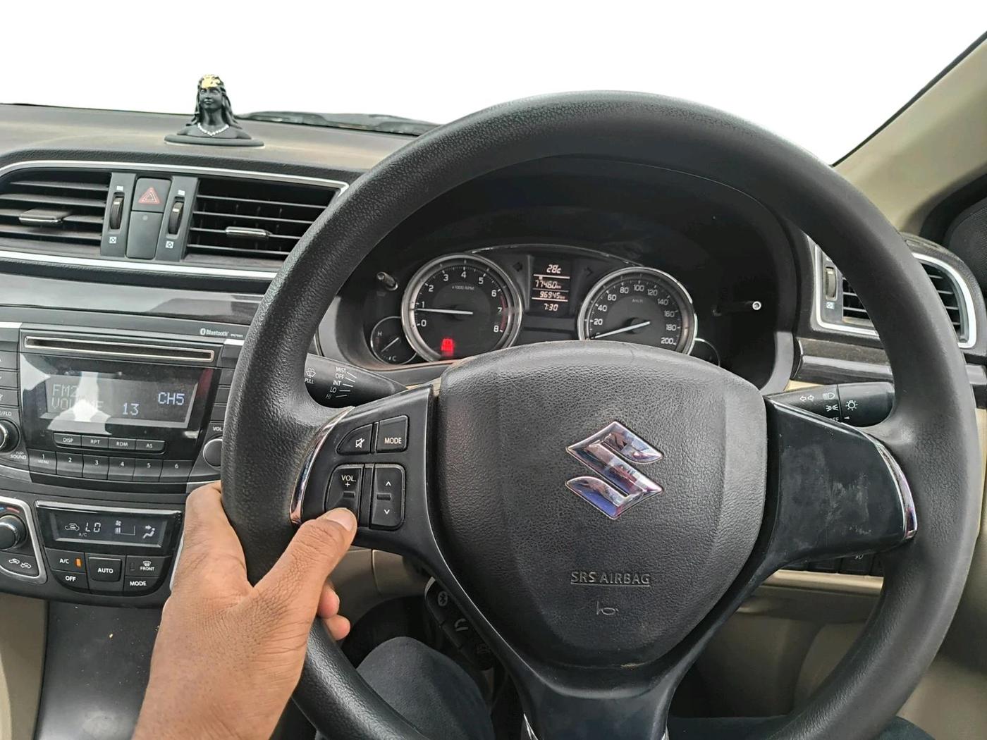 2015 Maruti Ciaz VXI+, Petrol, Manual, 96,945 km, interior