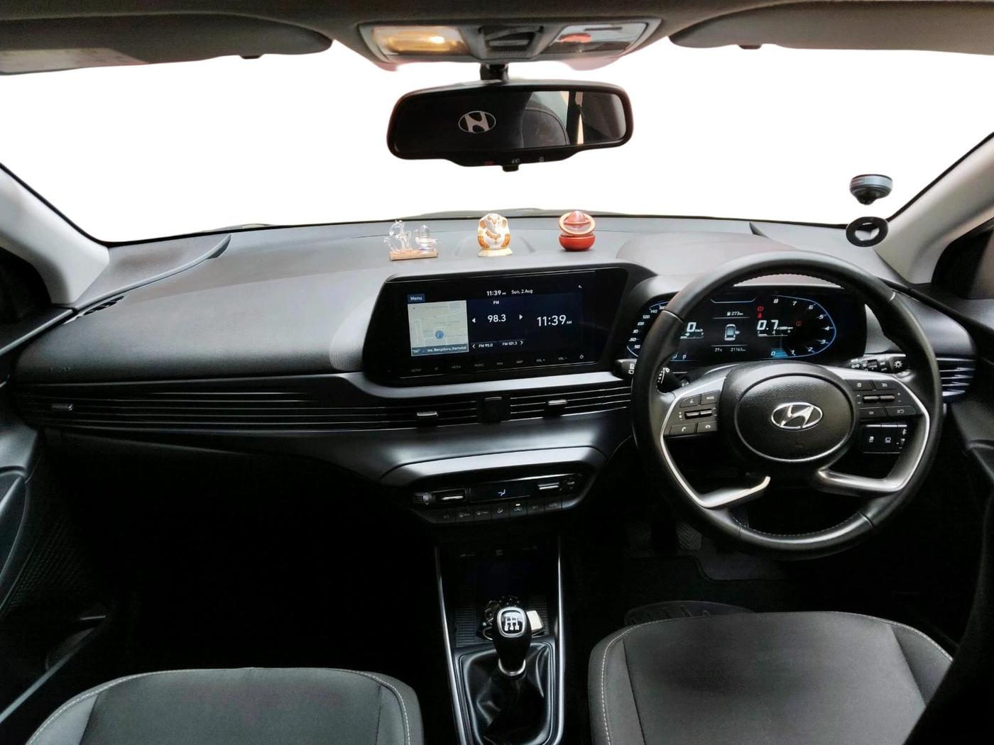 2022 Hyundai NEW I20 ASTA (O) 1.2 MT, Petrol, Manual, 21,163 km, interior