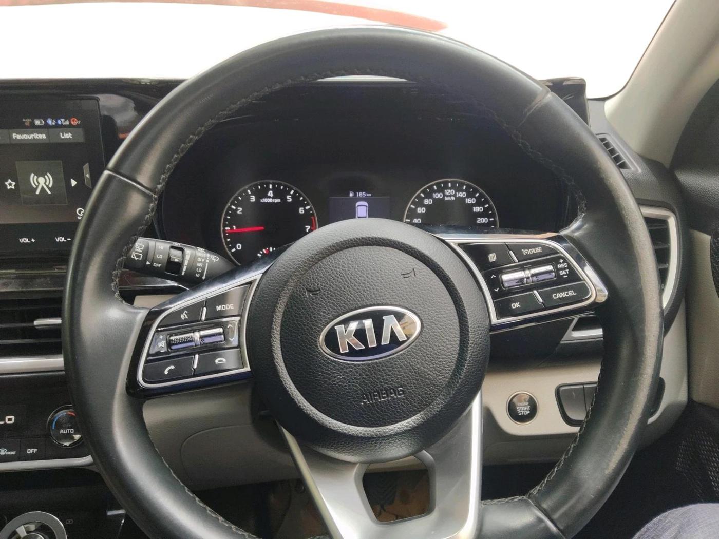 2020 KIA SELTOS HTX 1.5 PETROL, Petrol, Manual, 69,337 km, interior