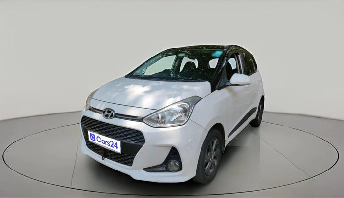 2019 Hyundai Grand i10 SPORTZ 1.2 KAPPA VTVT DUAL TONE, Petrol, Manual, 38,096 km, exterior
