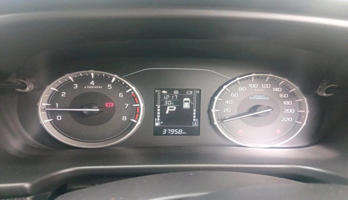 2023 Maruti BREZZA VXI AT SMART HYBRID, Petrol, Automatic, 37,958 km, interior