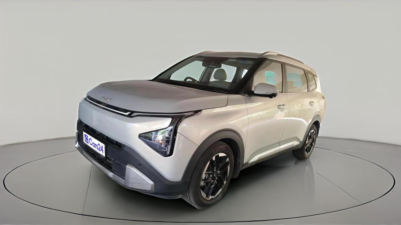 2025 KIA Carens Clavis HTX Plus 1.5 Turbo Petrol 7STR DCT, Petrol, Automatic, 5,863 km, exterior