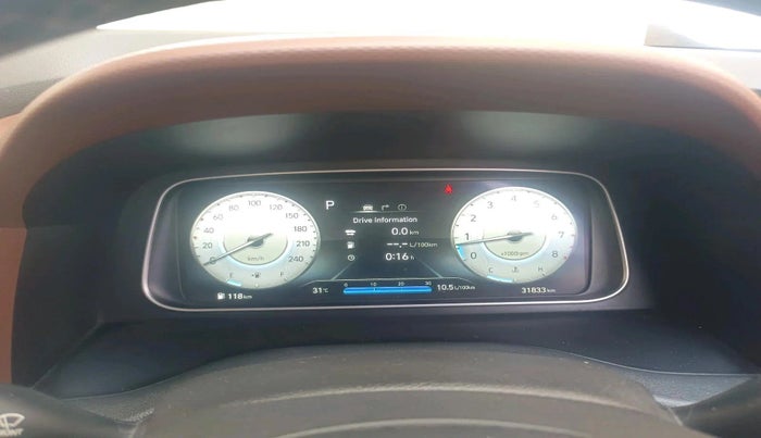 2021 Hyundai ALCAZAR PLATINUM (O) 6STR 2.0 AT, Petrol, Automatic, 31,833 km, interior