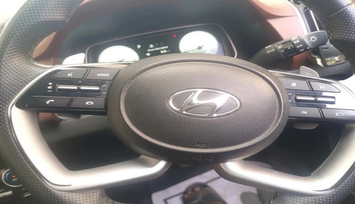 2021 Hyundai ALCAZAR PLATINUM (O) 6STR 2.0 AT, Petrol, Automatic, 31,833 km, interior