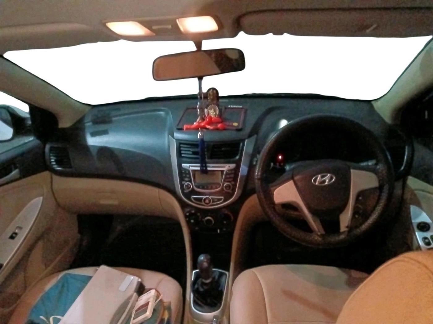 2014 Hyundai Verna FLUIDIC 1.4 VTVT, Petrol, Manual, 62,238 km, interior