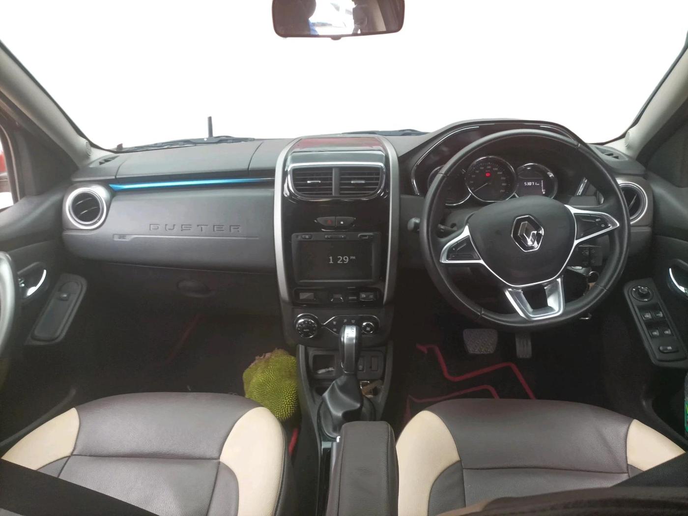 2020 Renault Duster RXZ 1.3 TURBO PETROL CVT, Petrol, Automatic, 53,071 km, interior
